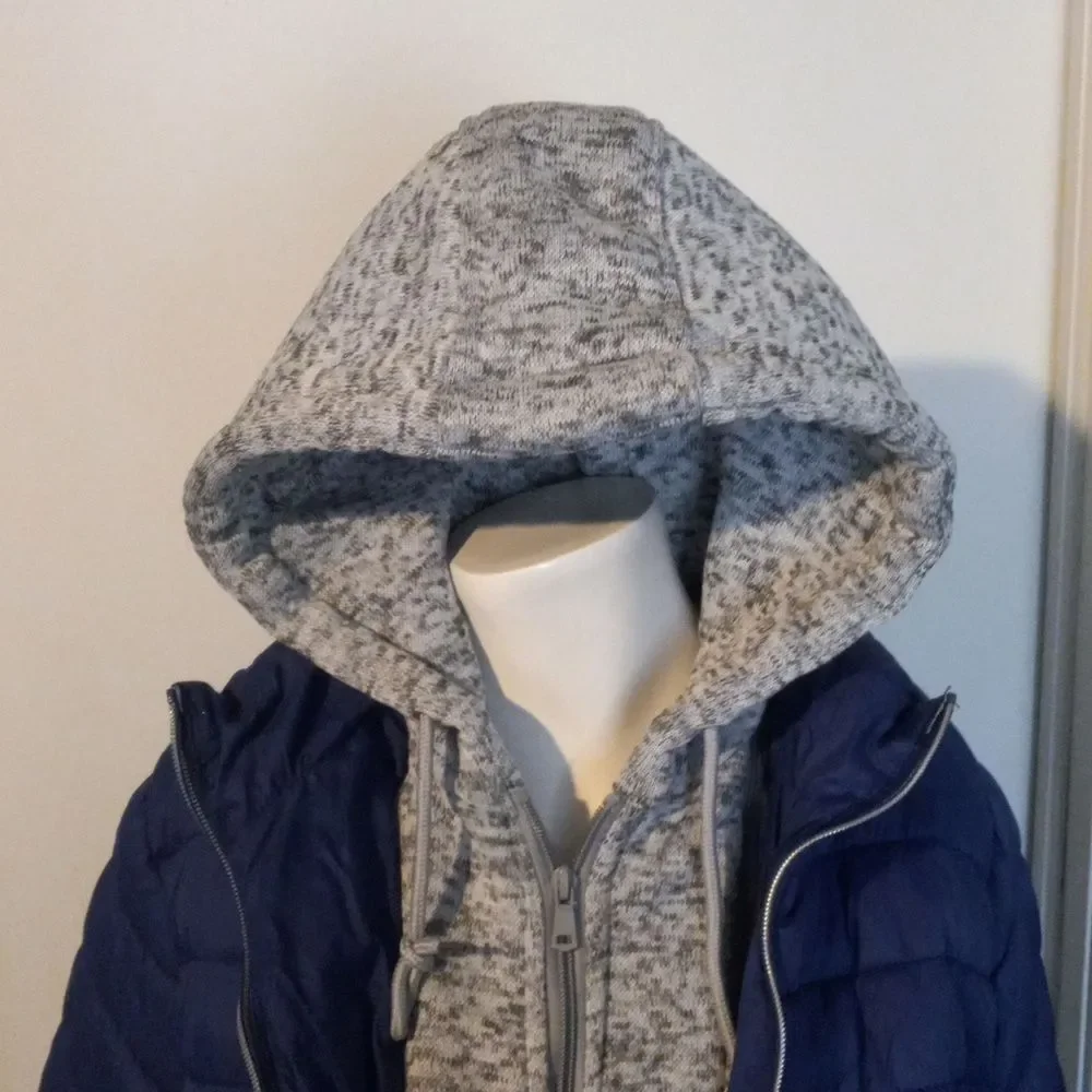 Special One Premium Quality Blue Puffer Jacket Size M